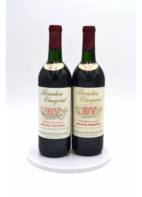 1970 Beaulieu Vineyard Georges de Latour Private Reserve Cabernet Sauvignon, Napa Valley