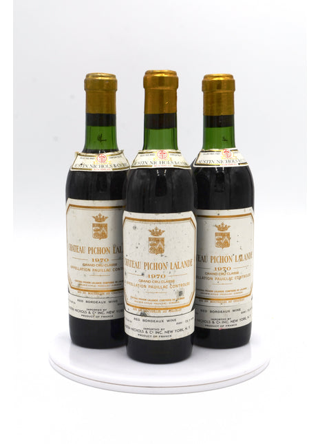 1970 Château Pichon Lalande, Pauillac (half-bottle)