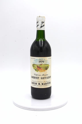 1970 Louis M. Martini Cabernet Sauvignon, Napa Valley