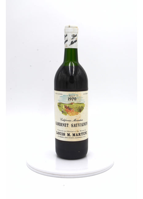 1970 Louis M. Martini Cabernet Sauvignon, Napa Valley