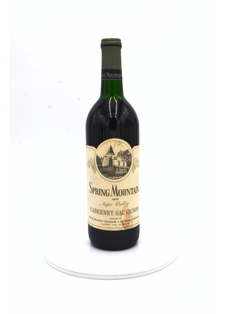 1970 Spring Mountain Vineyards Cabernet Sauvignon, Napa Valley
