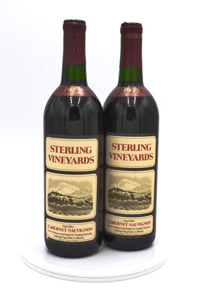 1972 Sterling Vineyards Estate Cabernet Sauvignon, Napa Valley