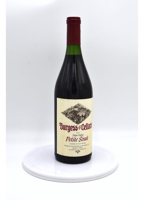 1974 Burgess Cellars Petite Sirah, Napa Valley