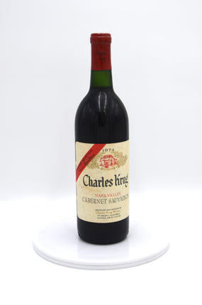 1974 Charles Krug Cabernet Sauvignon, Vintage Selection, Napa Valley