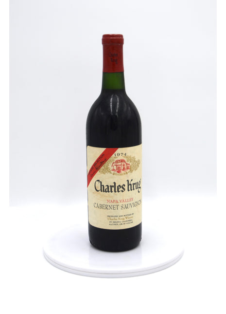 1974 Charles Krug Cabernet Sauvignon, Vintage Selection, Napa Valley