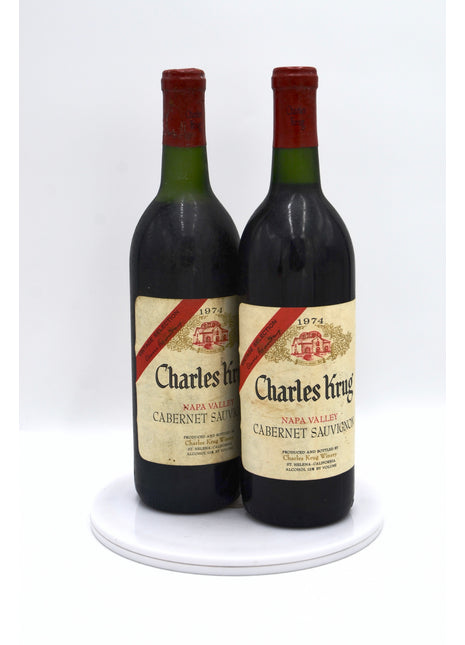 1974 Charles Krug Cabernet Sauvignon, Vintage Selection, Napa Valley