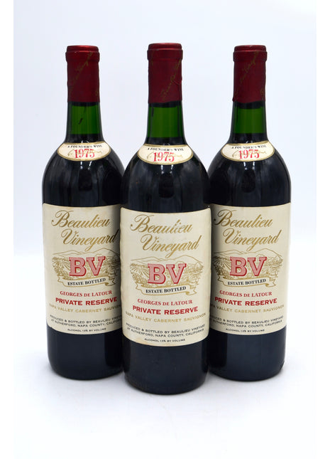1975 Beaulieu Vineyard Georges de Latour Private Reserve Cabernet Sauvignon, Napa Valley