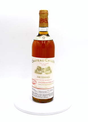 1975 Château Caillou, Crème de Tête, Sauternes