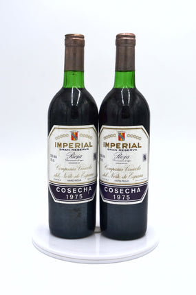 1975 Compania Vinicola del Norte de Espana (CVNE) Rioja Imperial Gran Reserva, Spain