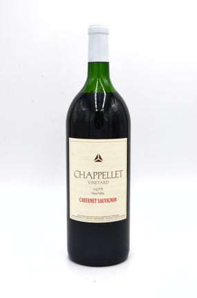 1976 Chappellet Cabernet Sauvignon, Napa Valley (magnum)