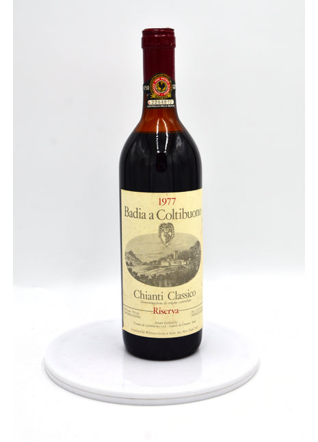 1977 Badia a Coltibuono Chianti Classico Riserva