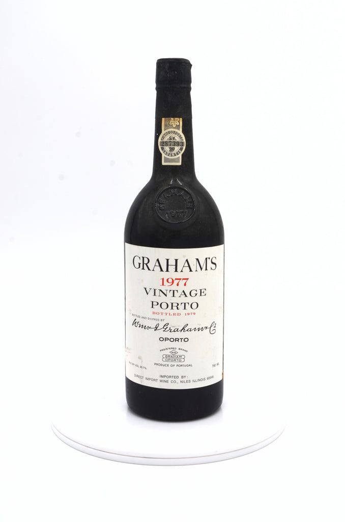 1977 Graham's Vintage Port – Wine Consigners Inc.
