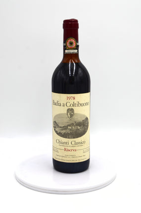 1978 Badia a Coltibuono Chianti Classico Riserva