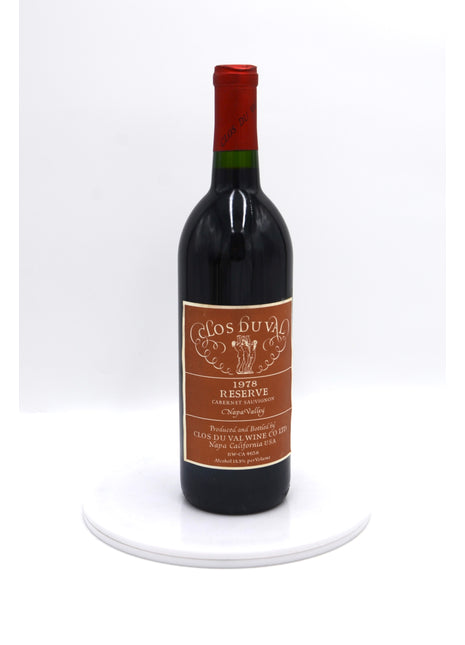 1978 Clos du Val Reserve Cabernet Sauvignon, Napa Valley