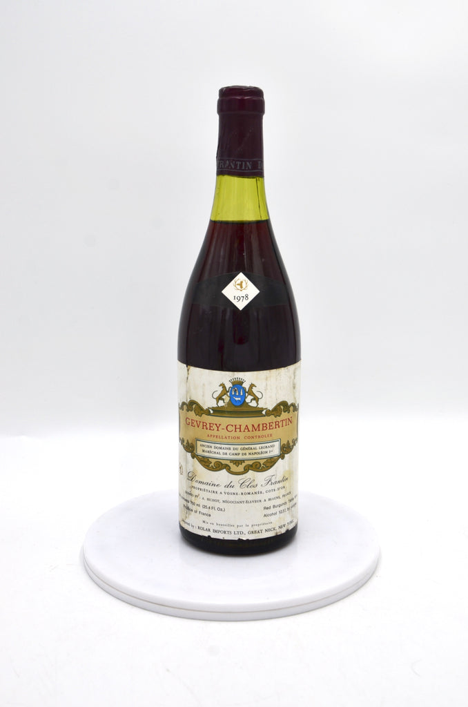 1978 Albert Bichot Gevrey-Chambertin, Domaine du Clos