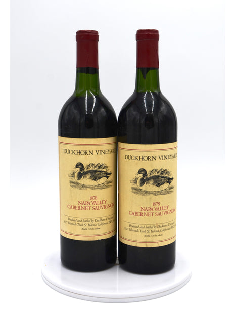 1978 Duckhorn Vineyards Cabernet Sauvignon, Napa Valley