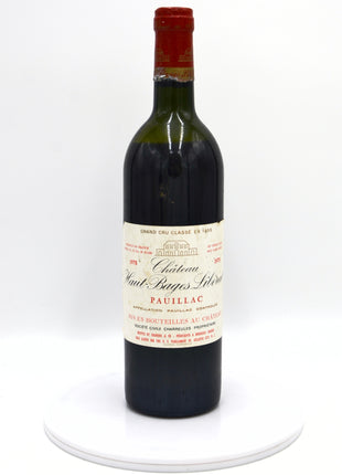 1978 Château Haut-Bages Liberal, Pauillac