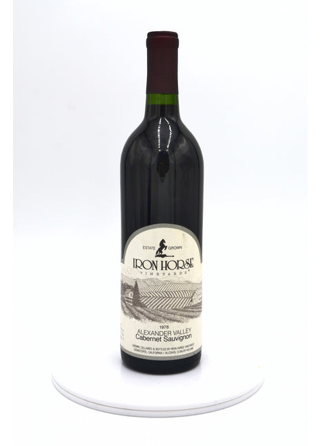 1978 Iron Horse Vineyards Cabernet Sauvignon, Alexander Valley