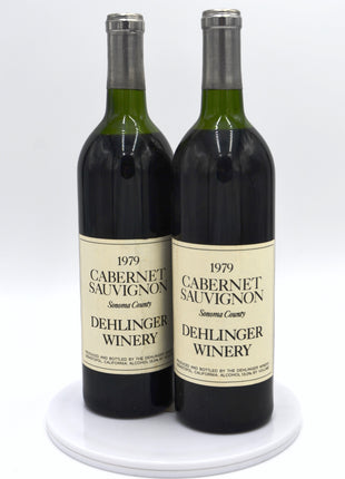 1979 Dehlinger Winery Cabernet Sauvignon, Sonoma County