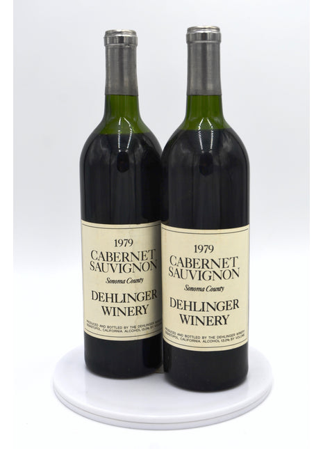 1979 Dehlinger Winery Cabernet Sauvignon, Sonoma County