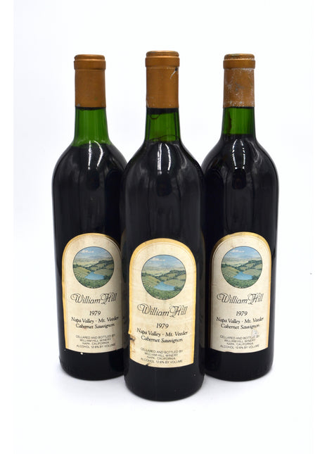 1979 William Hill Cabernet Sauvignon, Mt. Veeder, Napa Valley