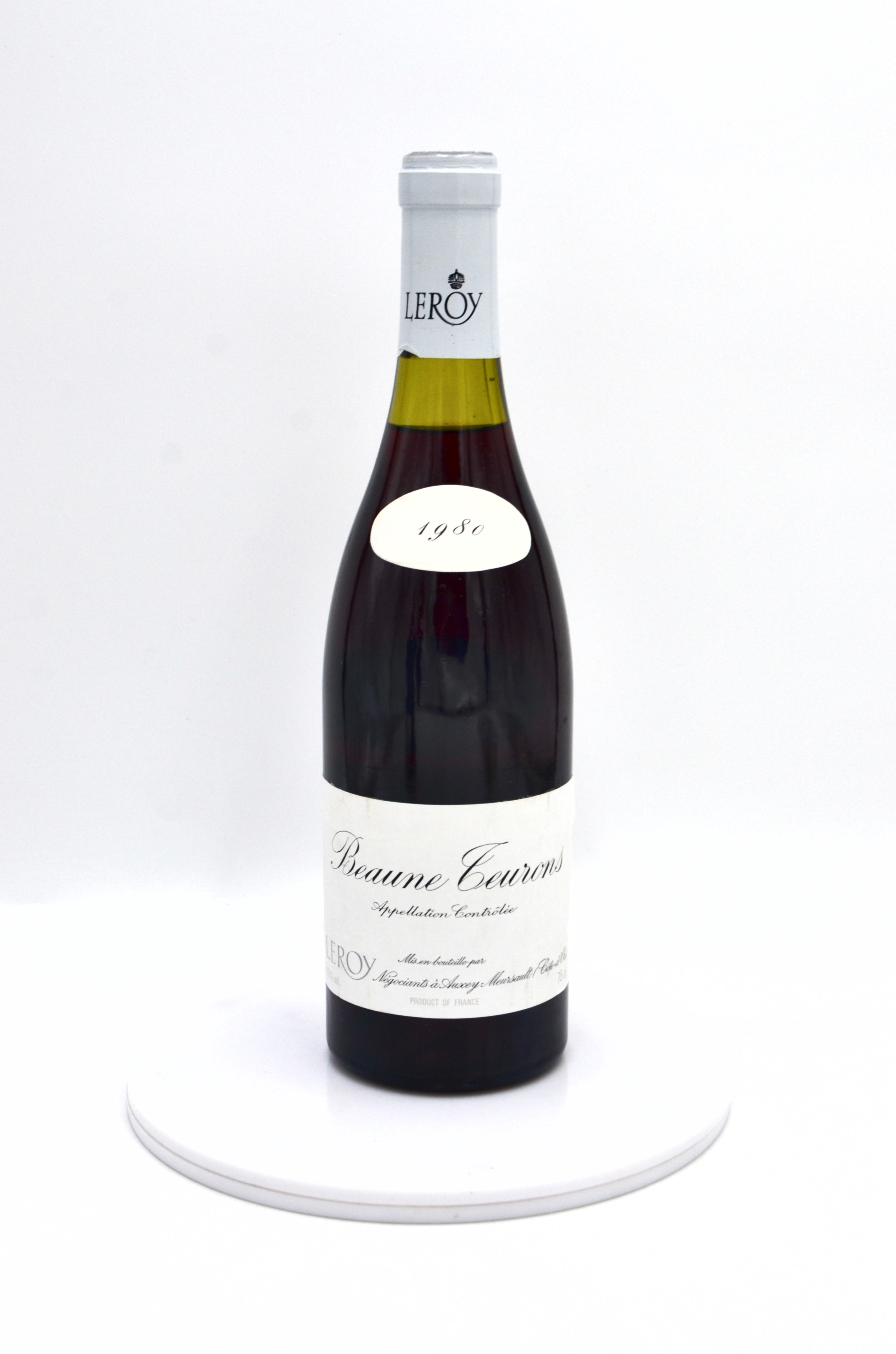 1980 Maison Leroy Beaune Rouge, Teurons, Premier Cru – Wine