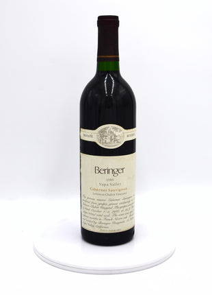 1980 Beringer Vineyards Private Reserve Cabernet Sauvignon, Lemmon-Chabot Vineyard, Napa Valley