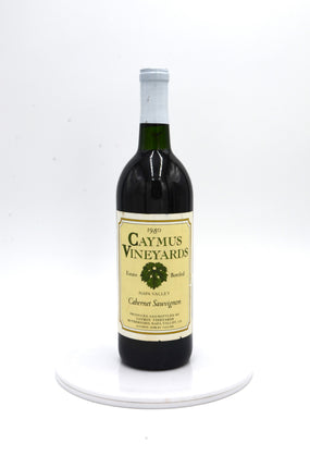 1980 Caymus Cabernet Sauvignon, Rutherford, Napa Valley