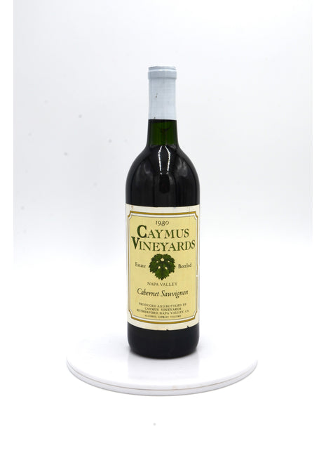 1980 Caymus Cabernet Sauvignon, Rutherford, Napa Valley