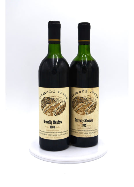 1980 Diamond Creek Cabernet Sauvignon, Gravelly Meadow, Napa Valley