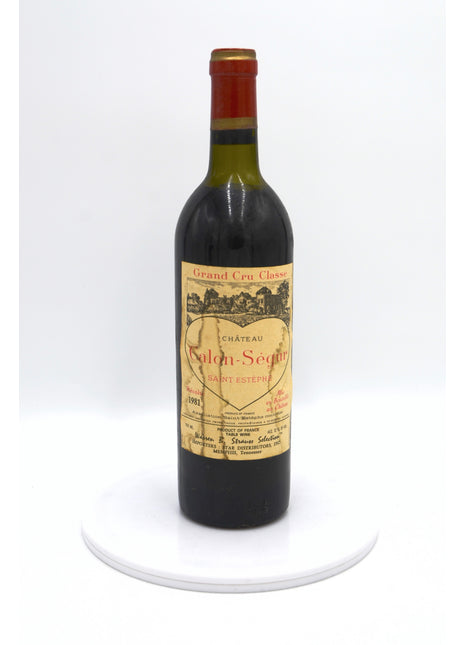 1981 Château Calon-Ségur, St. Estèphe