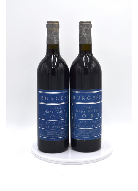 1982 Burgess Cellars Napa Valley Port, Tenth Anniversary (1972-1982), Napa Valley