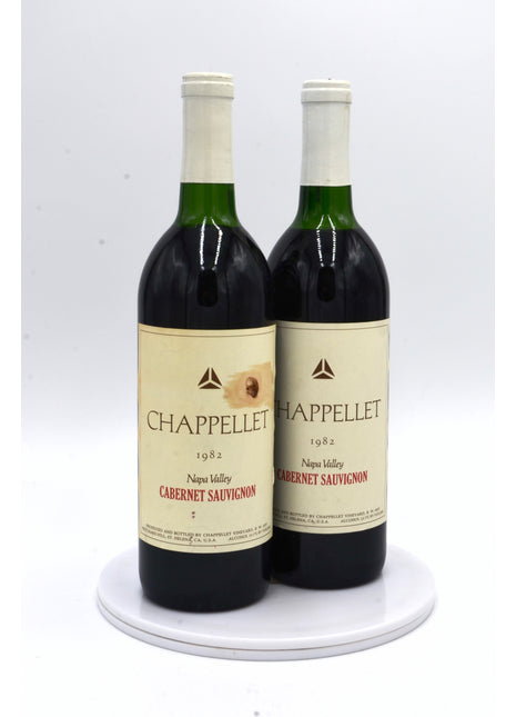 1982 Chappellet Cabernet Sauvignon, Napa Valley