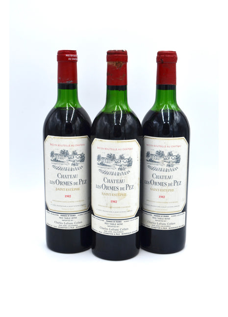 1982 Château Les Ormes de Pez, St. Estèphe