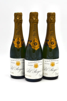 1982 Pol Roger Extra Cuvee de Reserve Vintage Brut Champagne (half-bottle)