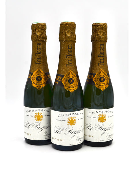 1982 Pol Roger Extra Cuvee de Reserve Vintage Brut Champagne (half-bottle)