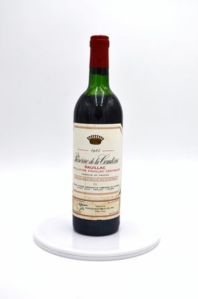 1982 Réserve de la Comtesse, Pauillac [Ch. Pichon Lalande's 2nd]