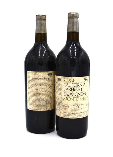 1982 Ridge Vineyards Cabernet Sauvignon, Monte Bello, Santa Cruz Mountains (magnum)
