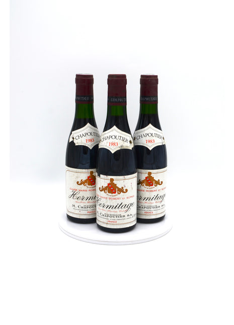 1983 M. Chapoutier Hermitage, Cuvee Marie-Robert et Sophie, Rhone (half-bottle)