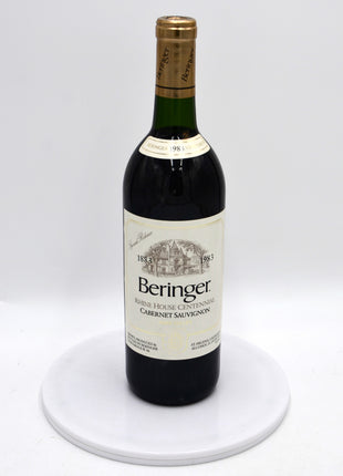 1983 Beringer Vineyards Cabernet Sauvignon, Rhine House Centennial, Napa Valley