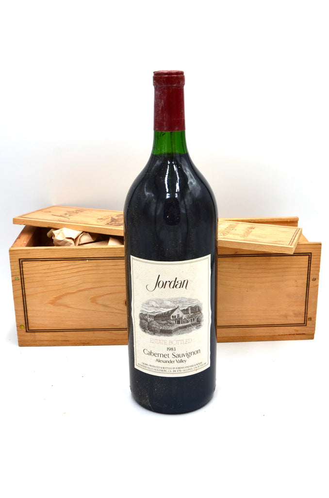Clos Saint André 1985 赤ワイン 木箱入り 1983 Jordan Cabernet Sauvignon, Alexander Valley, Sonoma County