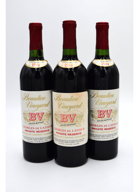 1984 Beaulieu Vineyard Georges de Latour Private Reserve Cabernet Sauvignon, Napa Valley