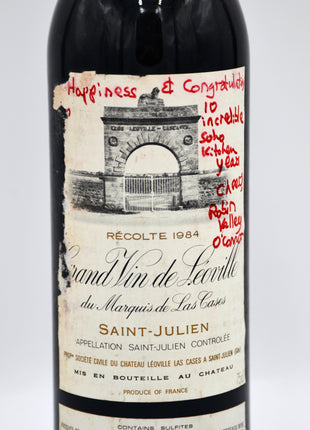 1984 Château Leoville Las Cases, St. Julien