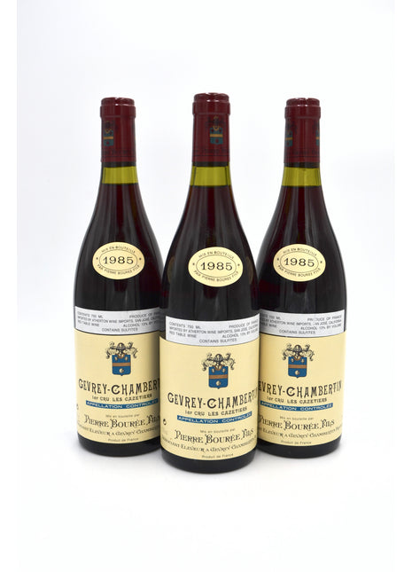 1985 Pierre Bouree Fils Gevrey-Chambertin, Les Cazetiers, Premier Cru