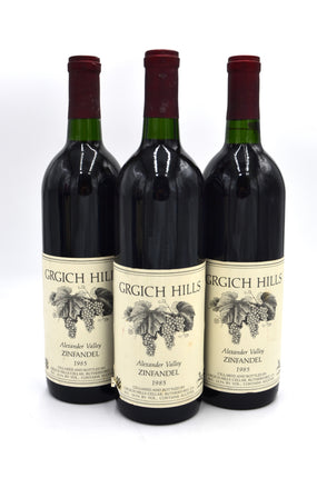 1985 Grgich Hills Zinfandel, Alexander Valley