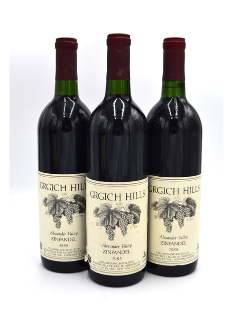 1985 Grgich Hills Zinfandel, Alexander Valley