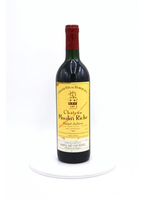 1985 Chateau Moulin Riche, St. Julien [Ch. Leoville Poyferré's 2nd]