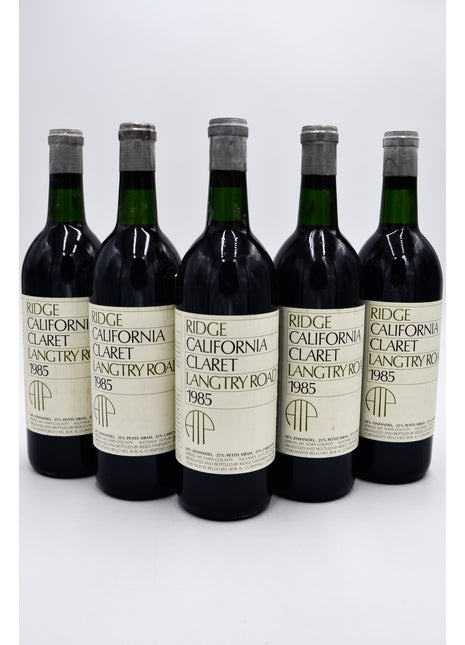 1985 Ridge Vineyards Claret, Langtry Road, Spring Mountain District, Napa County