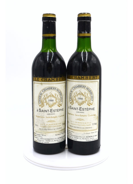 1986 Château Chambert-Marbuzet, St. Estèphe