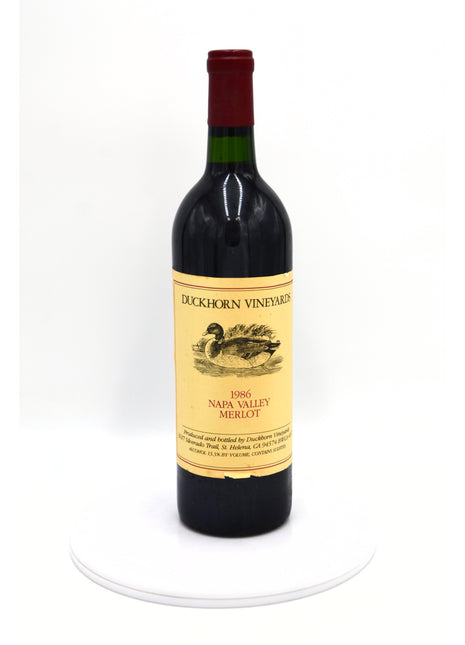 1986 Duckhorn Vineyards Merlot, Napa Valley